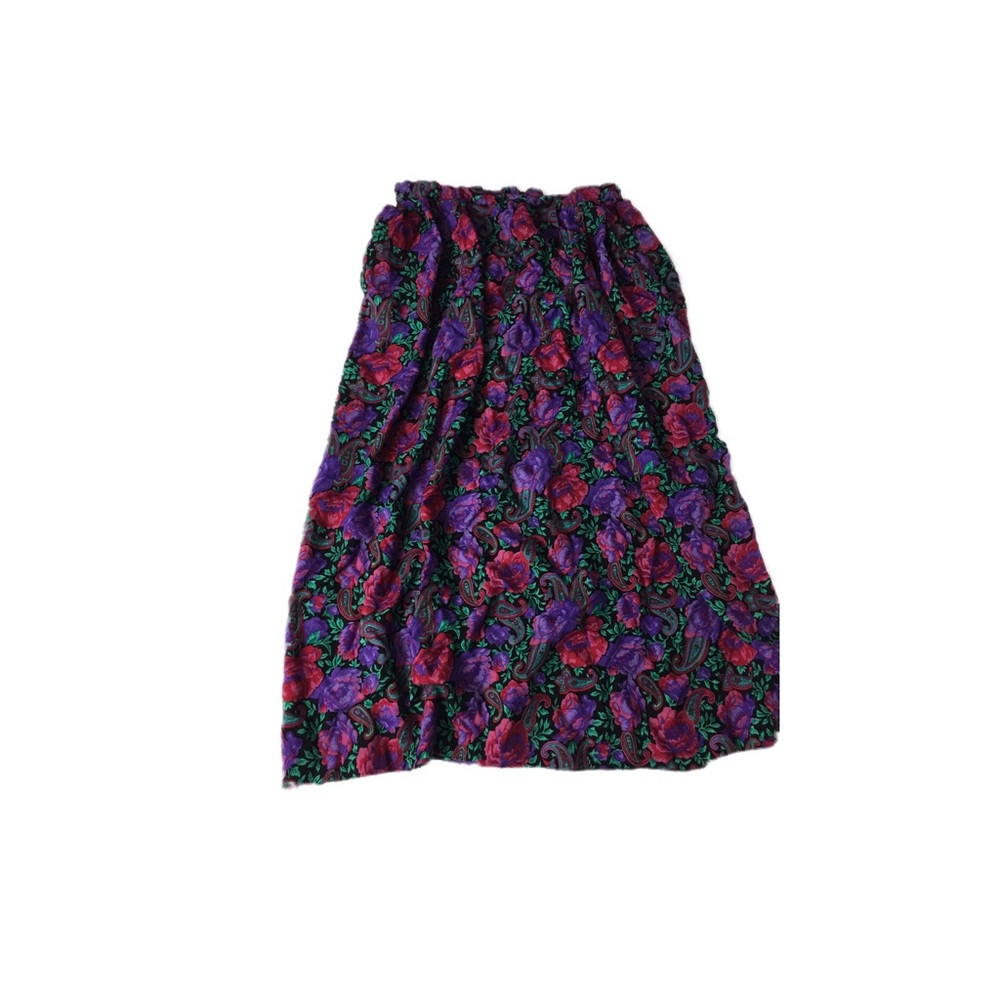 vintage floral skirt AKF